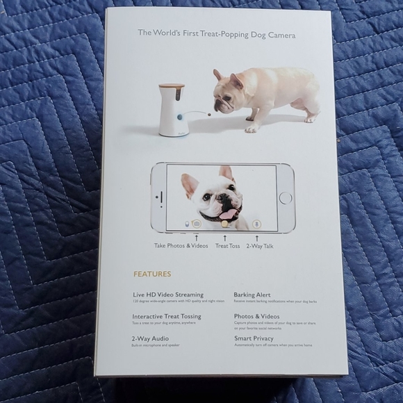 Furbo NEW in Box!! Treat Popping Dog Camera (SOLD) - Picture 3 of 11